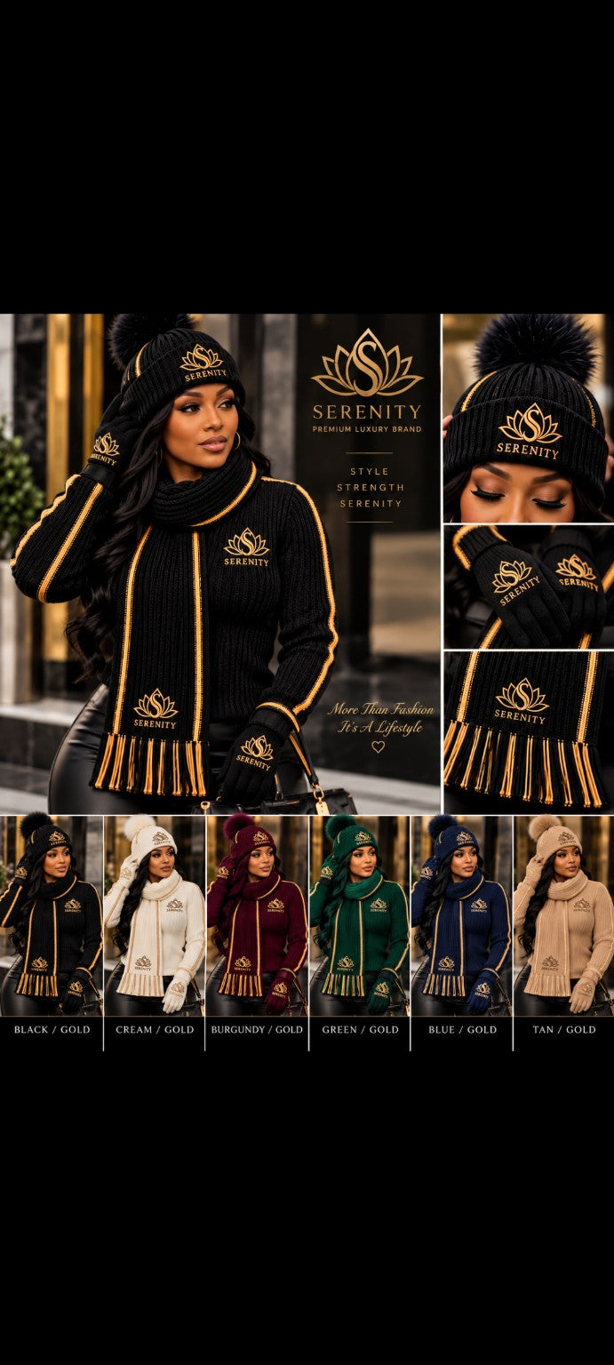 house of serenity 4-piece winter set. coming soon