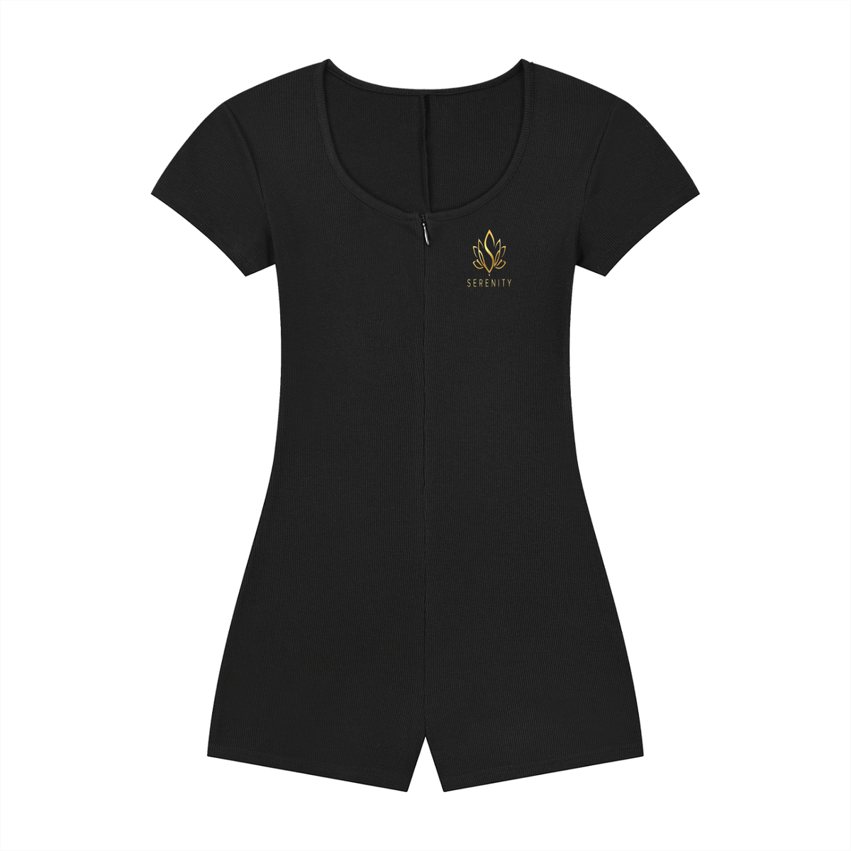 Women's Dual-Function Cape Tie-Waist Romper