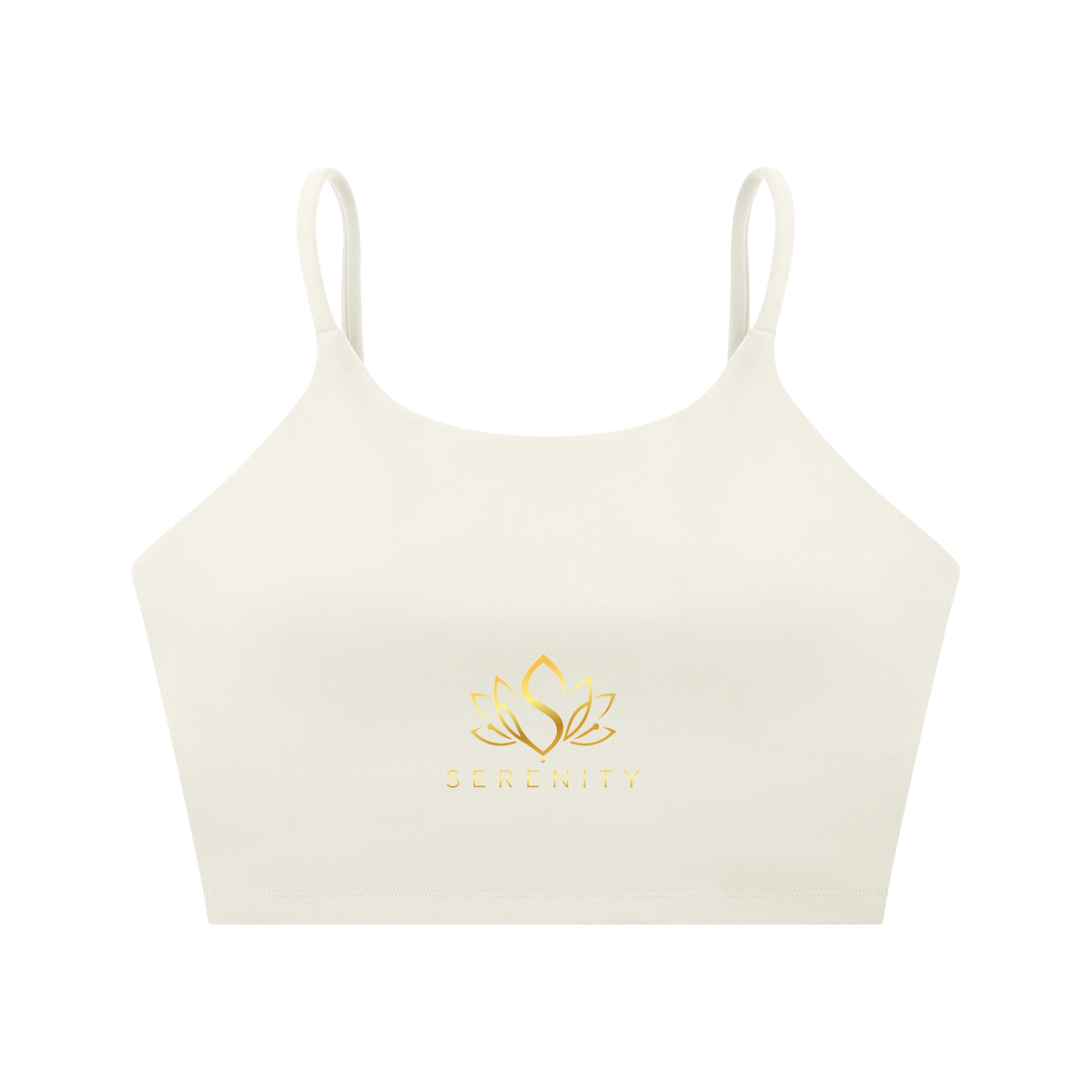 Spaghetti Strap Yoga Sports Bra