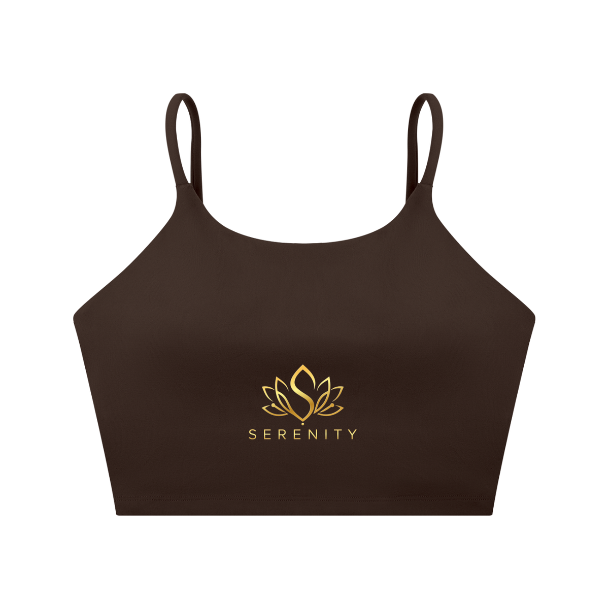 Spaghetti Strap Yoga Sports Bra