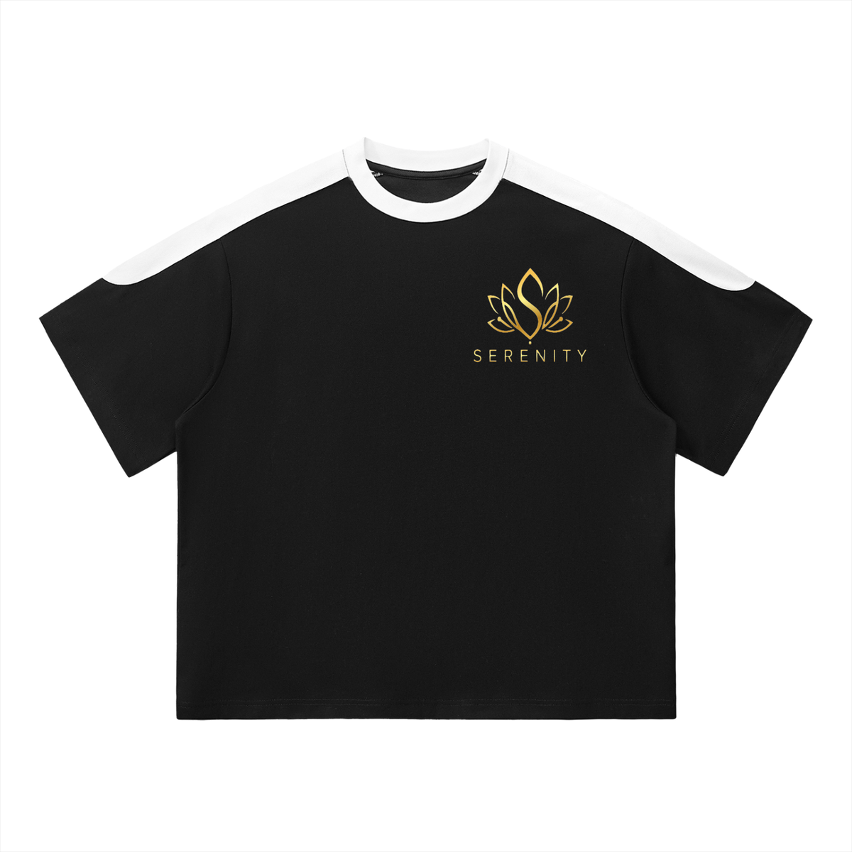 Unisex Color Block Oversized T-Shirt