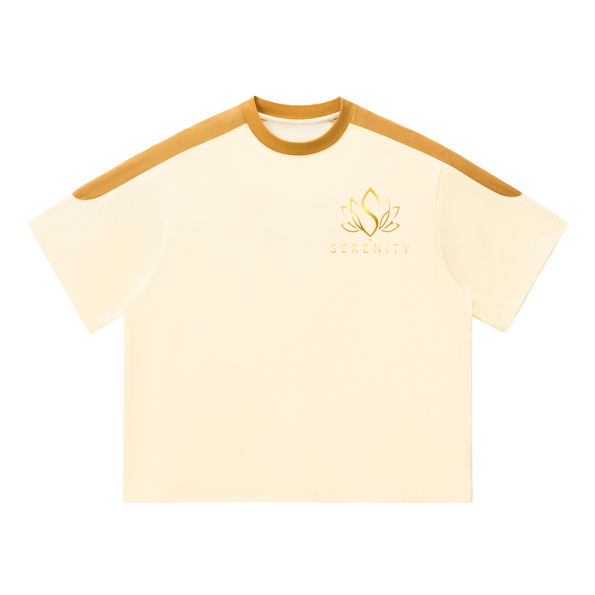 Unisex Color Block Oversized T-Shirt