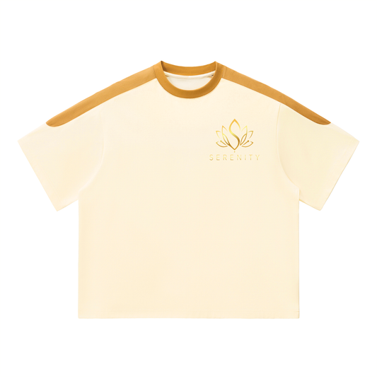 Unisex Color Block Oversized T-Shirt
