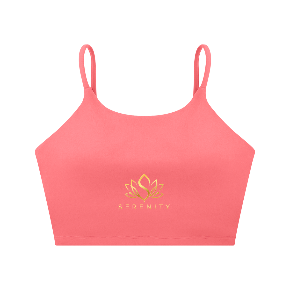 Spaghetti Strap Yoga Sports Bra