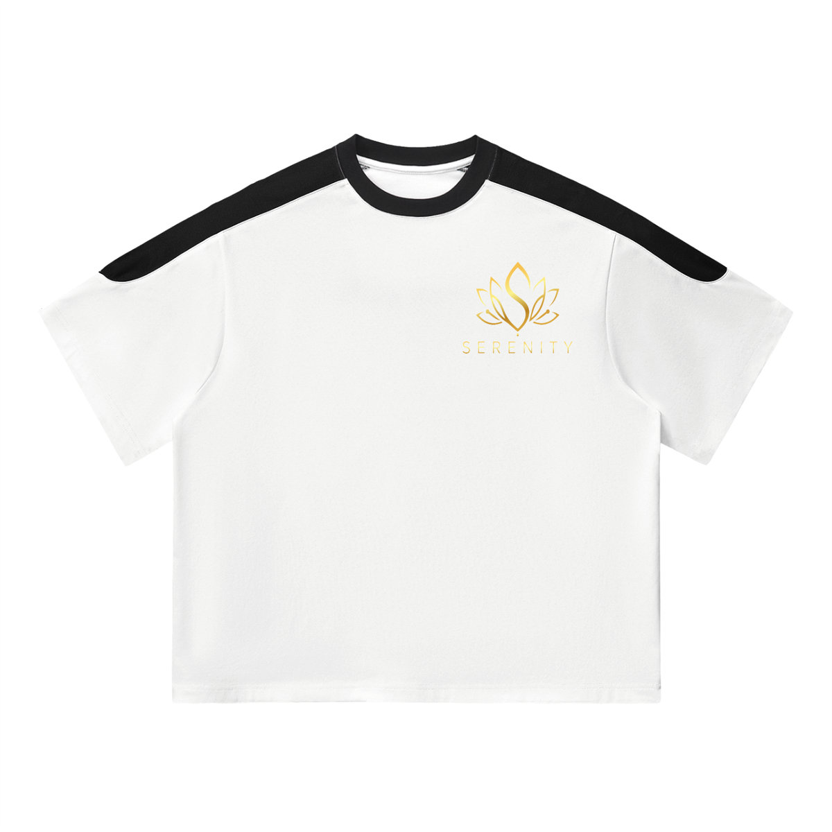 Unisex Color Block Oversized T-Shirt