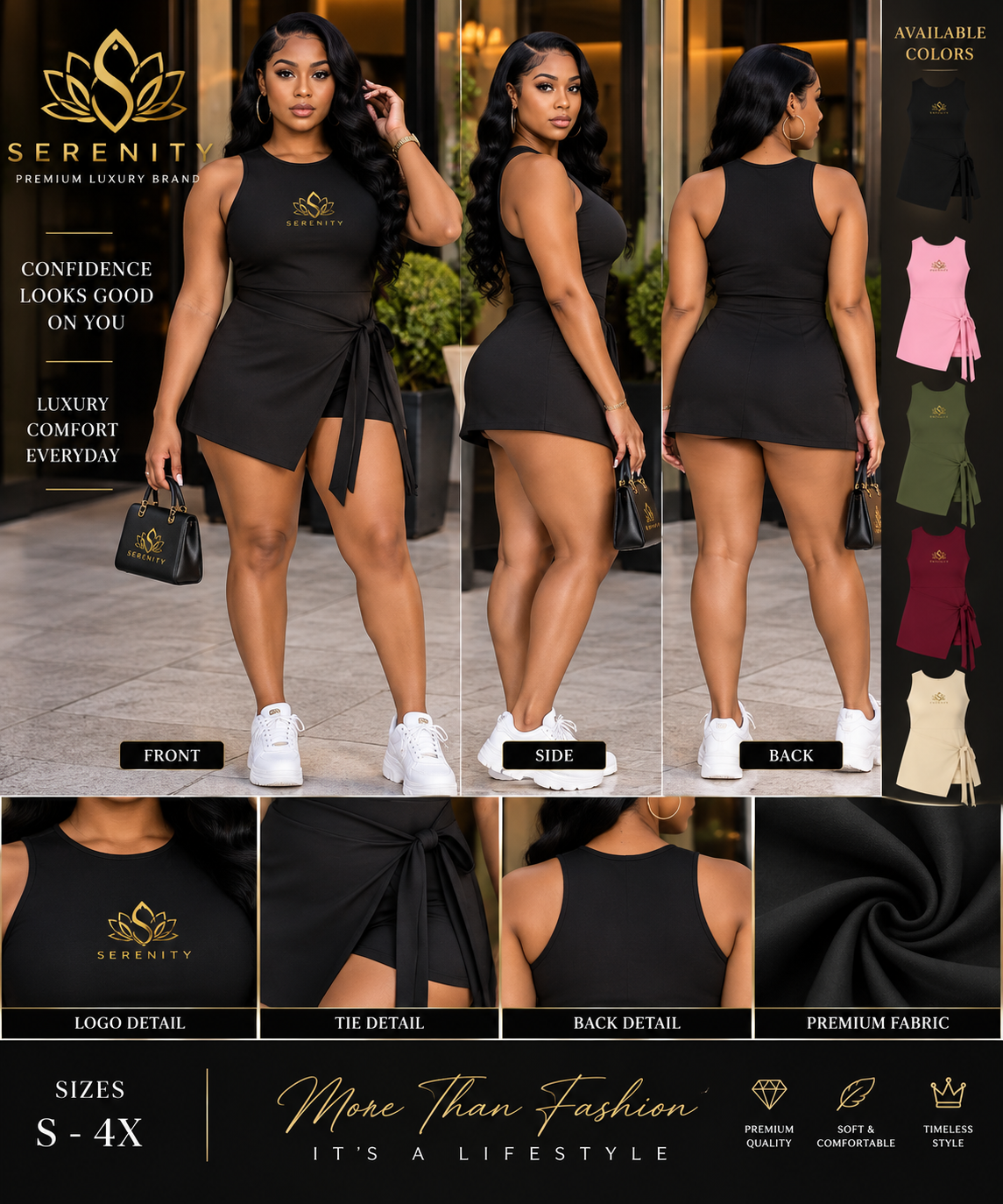 Women’s A-Line Sleeveless Dress