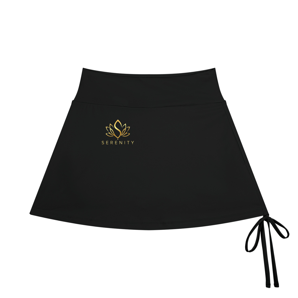 Women's Drawstring A-Line Yoga Skort