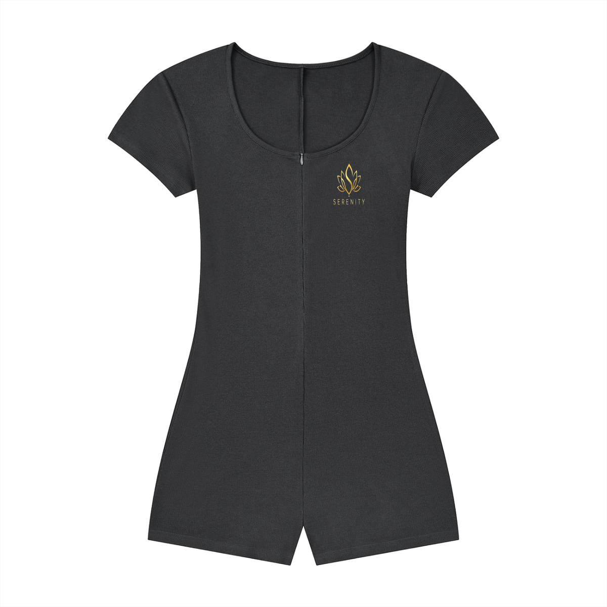 Women's Dual-Function Cape Tie-Waist Romper