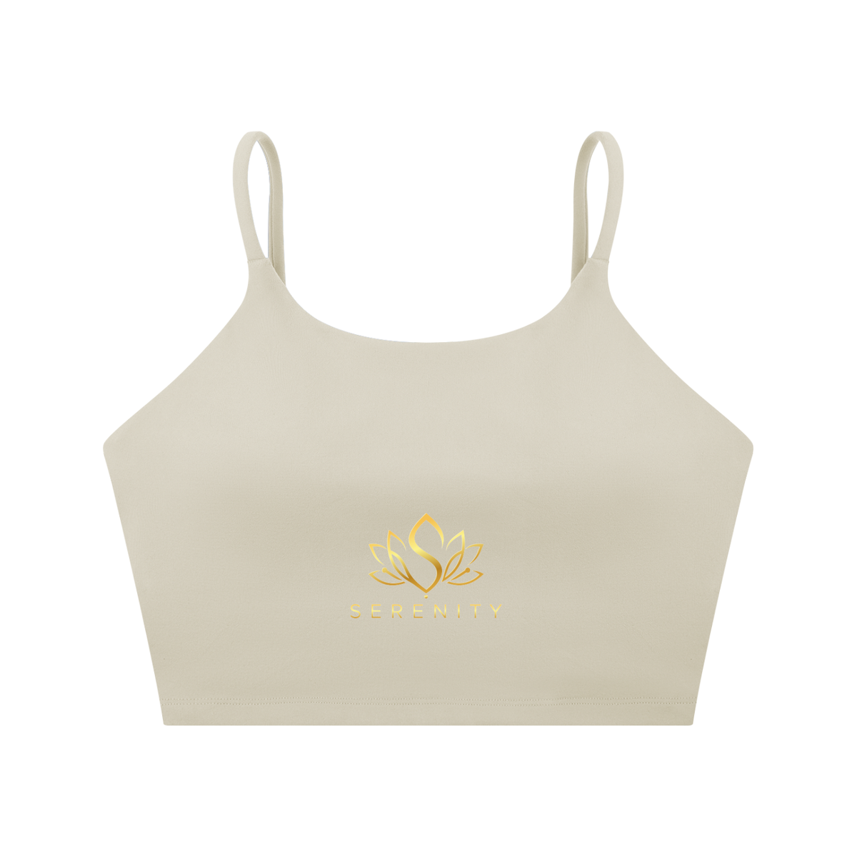 Spaghetti Strap Yoga Sports Bra