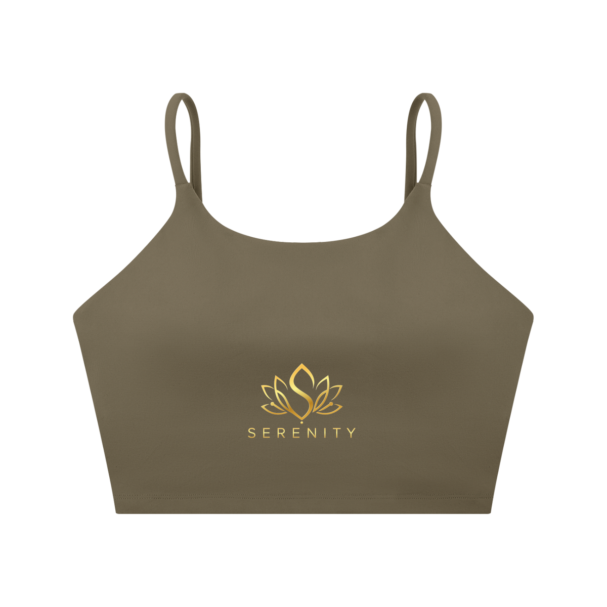 Spaghetti Strap Yoga Sports Bra
