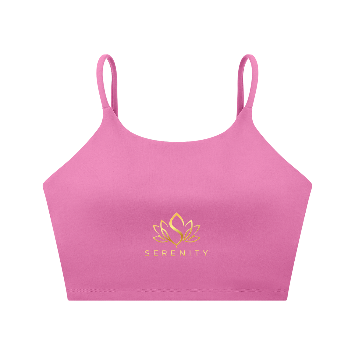 Spaghetti Strap Yoga Sports Bra