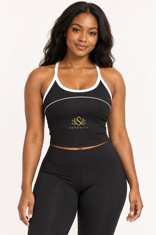 Women's Piping Yoga Tank Top