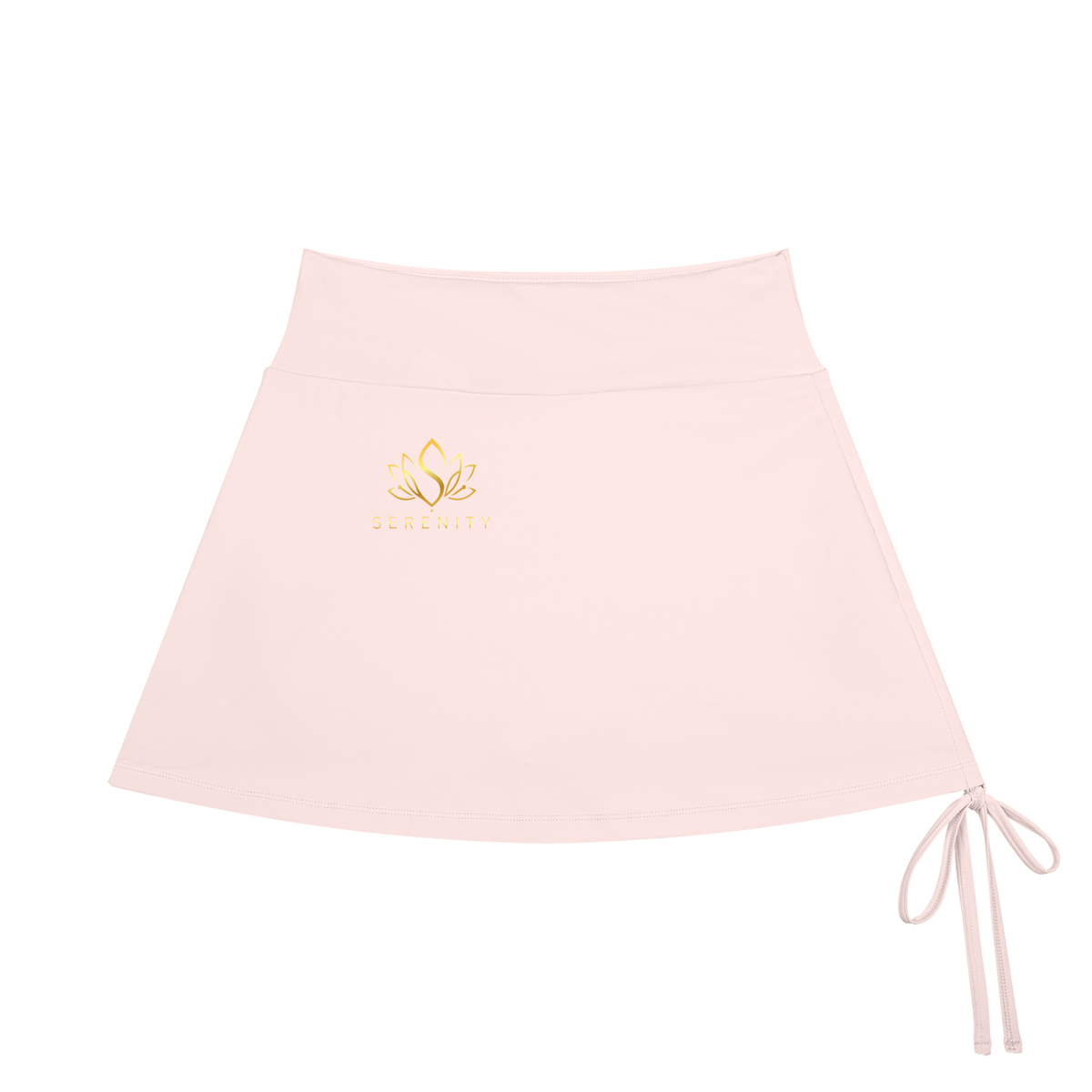 Women's Drawstring A-Line Yoga Skort