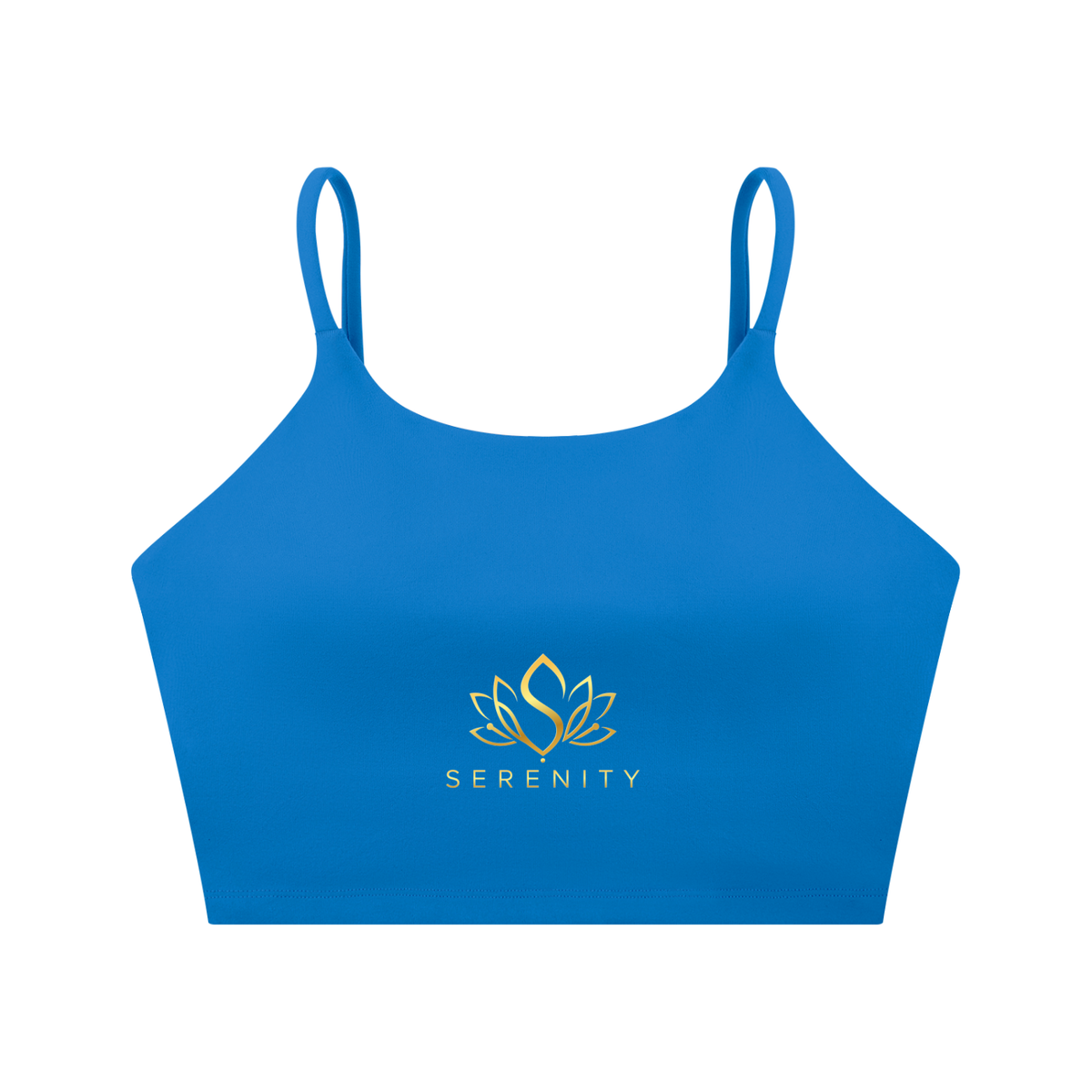 Spaghetti Strap Yoga Sports Bra