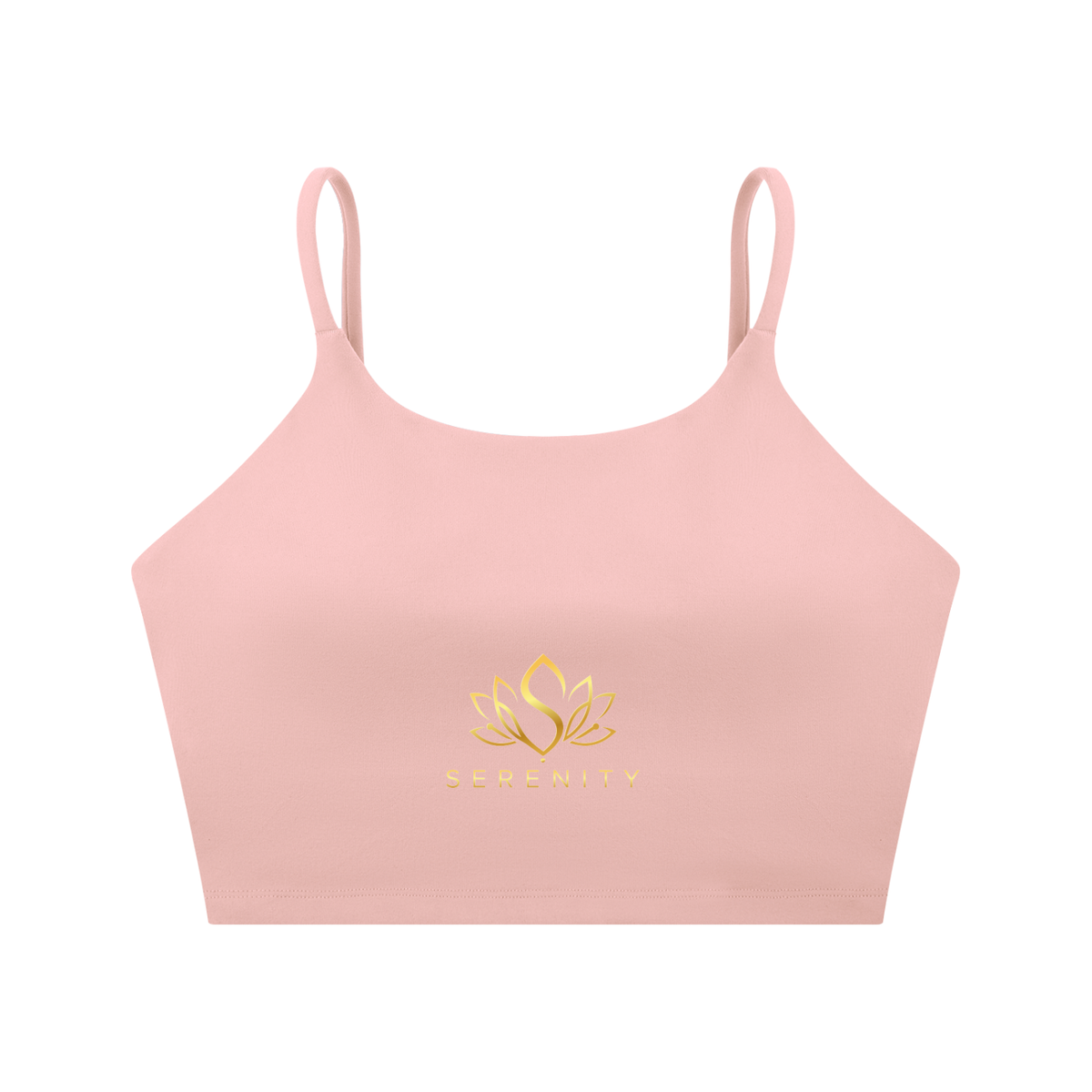 Spaghetti Strap Yoga Sports Bra